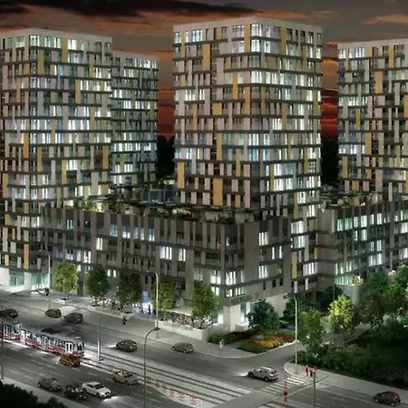 Apartamento Garden Tower - 8 Min Do Centra, Garaz