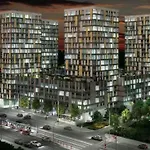 Apartment Garden Tower - 8 Min Do Centra, Garaz